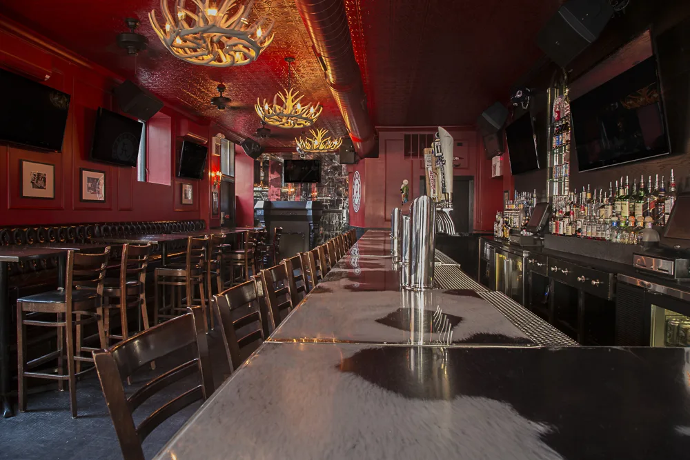 Front Bar 2 for 12th Anniversary Party at Houndstooth Saloon Featuring $1.12 Specials