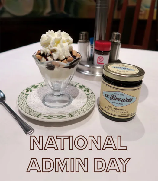 Admin Day Small 523X600 for National Administrative Assistants Day at SideDoor Chicago