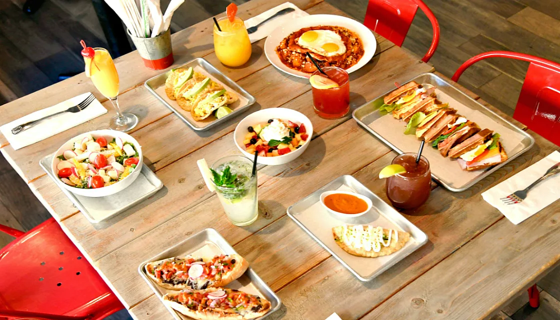 Rojo Gusano Brunch for New Up Dated Brunch Menu at Rojo Gusano