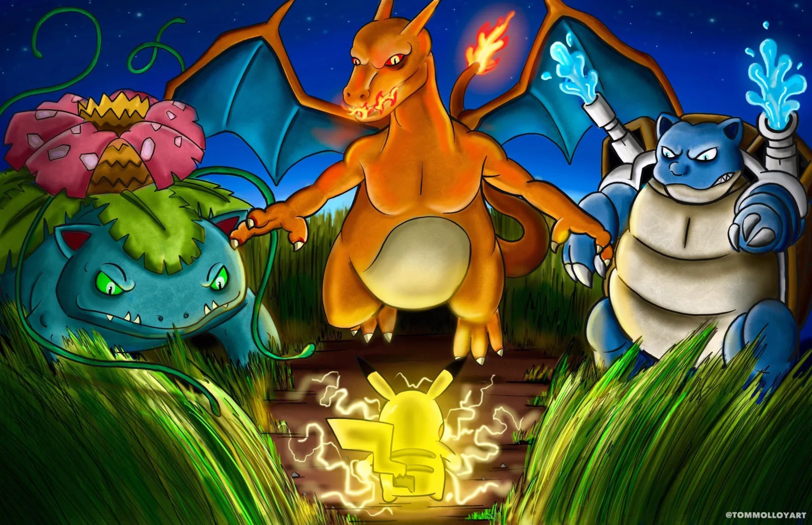 Pokemon Mural 1 for Gotta Drink 'Em All! Replay Introduces Pokémon Pop Up Bar to Lincoln Park