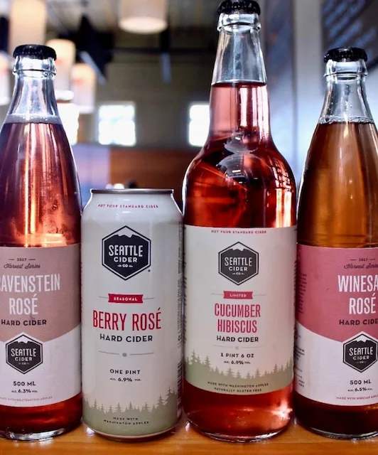 Seattle Rose Pic 6 21 for Seattle Cider Company Rose Cider Tapping at Tuman’s Tap & Grill June 21