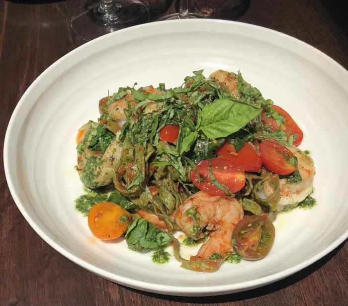 Prosecco Gamberi Primavera for Prosecco Reopens in River North