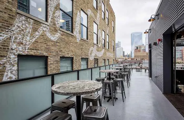 Ballast Point Rooftop for Ballast Point Chicago Debuts Rooftop Bar