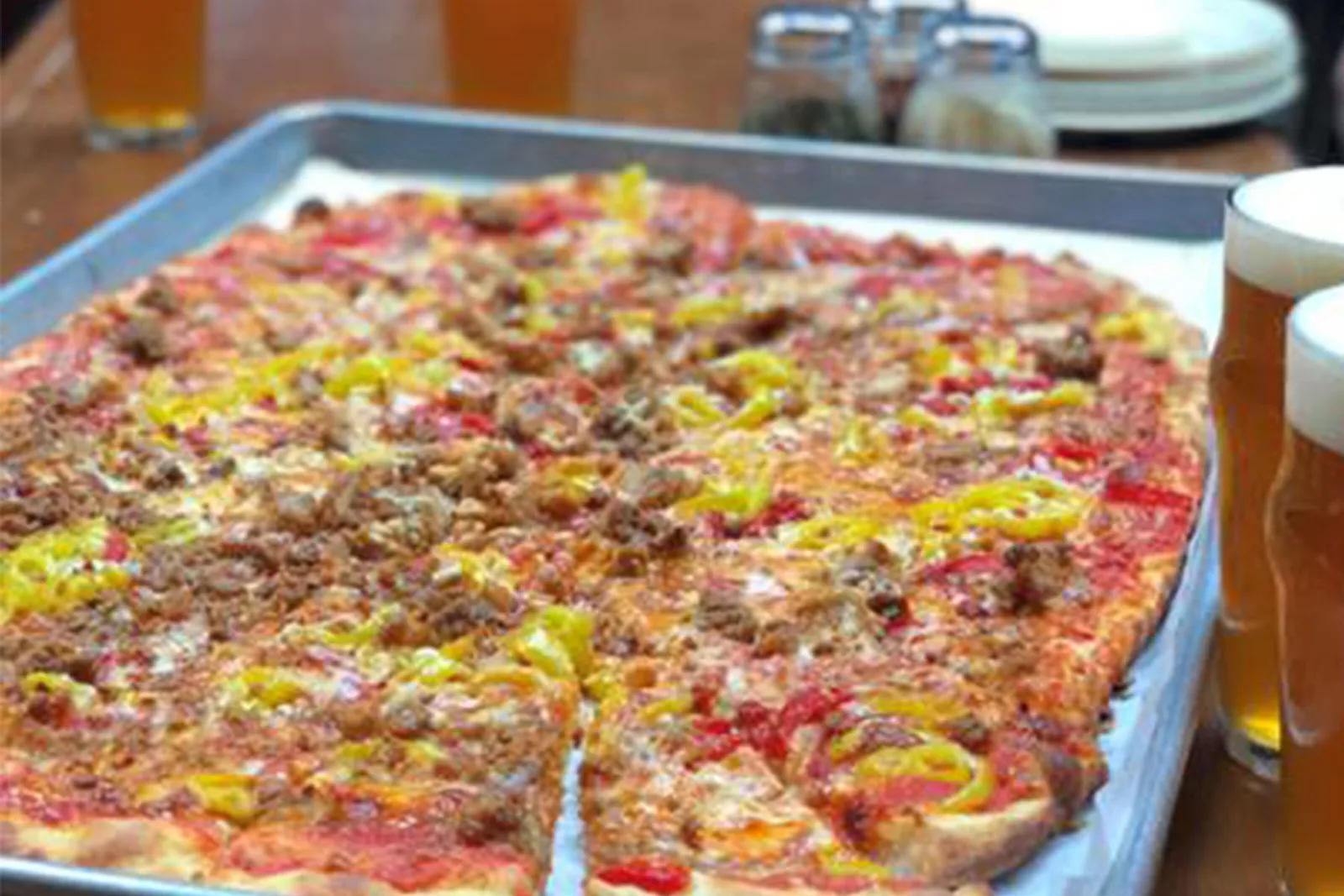 Hbfc Piece Pizza 0000 Hbfc Piece Image002 for Honey Butter and Piece Pizza Launch Fried Chicken Pizza