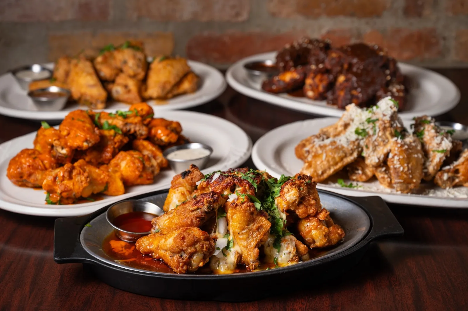 Cesars wings for Half Off Alitas (Wings) at Cesar's Killer Margaritas for National Chicken Wing Day on July 29