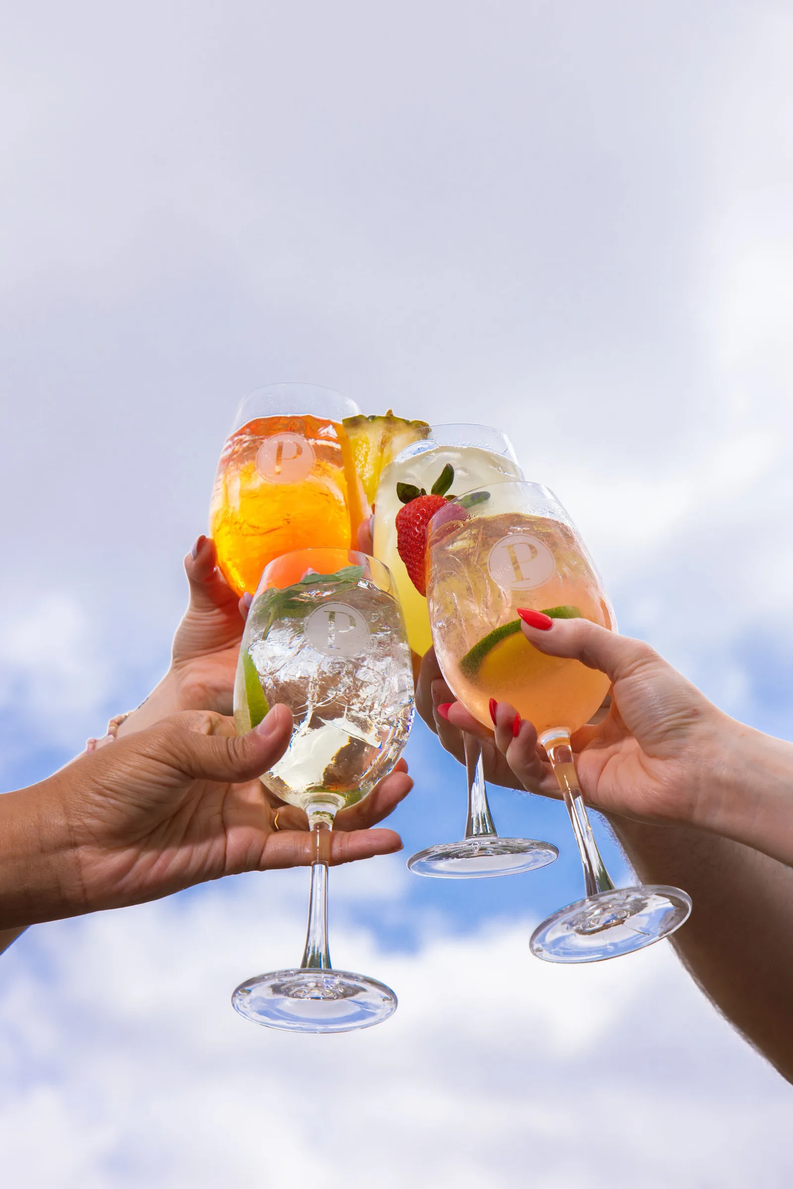 Pinstripes Spritz Sky2 jpg for National Spritz Day at Pinstripes, $8 Spritz All Day Long