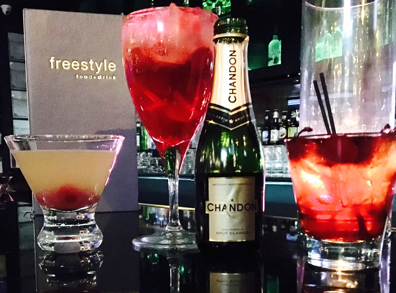 freestyle drinks for Valentine's Day at freestyle food + drink