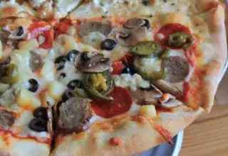 Image for Heart Shaped Pizza at The Local Pizzeria for Valentine's Day