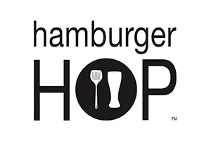 Hamburger Hop Event Listing Logo for Burgers & Beats! Bon Appétit presents Chicago Gourmet
