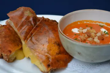 Tortoise New 0000 Inside Out Grilled Cheese Tomato Soup for Tortoise Supper Club Launches New Menu