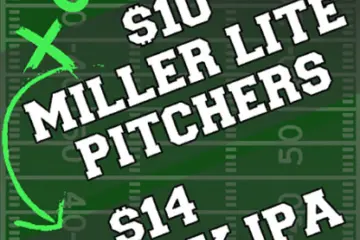 Sundy Game Day for Game Day Specials at Mac's Wood Grilled!