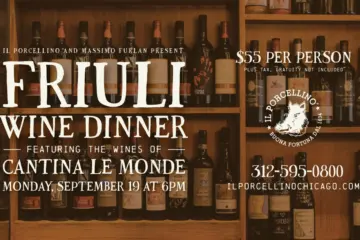 Friuli Dinner Facebook for Friulian Wine Dinner With Cantina Le Monde at il Porcellino