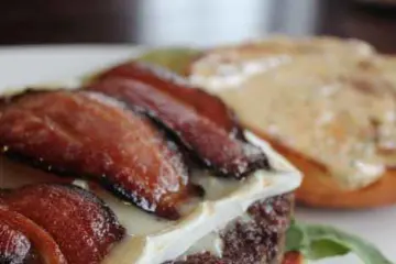 Tht Burger 3 for Oktoberfest with Hopewell Brewing at The Harding Tavern