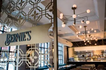 Bern Interior for Valentine's Day at Bernie's Lunch & Supper
