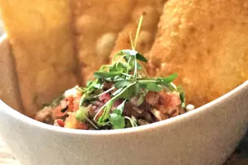Hh Ceviche 2 Copy for New Happy Hour Menu at Wicker Park's Rhyme or Reason!