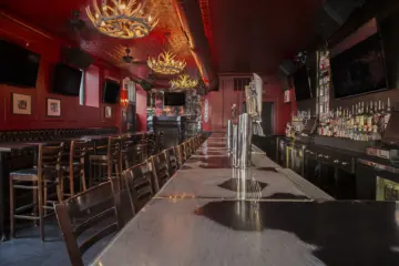 Front Bar 2 for Cubs Home Opener Party with 670 The Score at Houndstooth Saloon