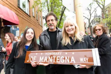 Emc 1971 for Joe Mantegna Way Dedication Celebrations Raise Over $20,000 For Local Charities