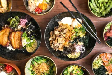 Strings Lakview Assortment for Strings Ramen Opens Second Location in Lakeview