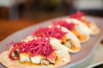 Pollo Tacos 1 for Let’s Taco ‘Bout National Taco Day at Mercadito, October 4