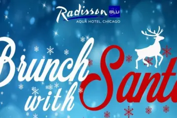Brunchwithsanta for Brunch with Santa at the Radisson Blu Aqua Hotel