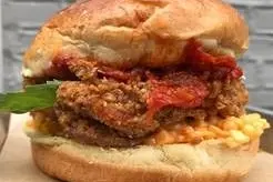 Spicychickenparm for Honey Butter Fried Chicken launches Clucker Collaboration with Chef Sarah Grueneberg