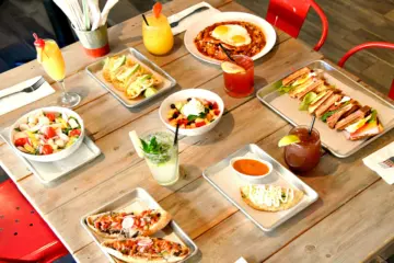 Rojo Gusano Brunch for New Up Dated Brunch Menu at Rojo Gusano