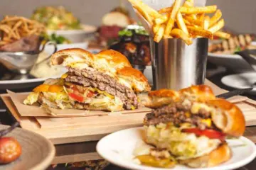 Roanoke Grilled Hamburger Sandwich 2 for New Burgers To Devour in Chicago