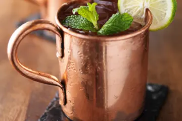 Moscow Mule Recipe for Bijans Bistro Fundraiser For Imerman Angels During Month Of May