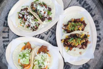 Big Star Taco De Panza Taco Al Pastor Taco De Pescado Edouard Pierre for 30,000+ Tacos Sold in First Month at Big Star Wrigleyville
