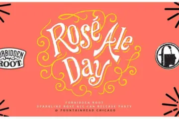 Rose All Day Event Banner for Forbidden Root Brewery Hosts Rosé Ale Day June 30