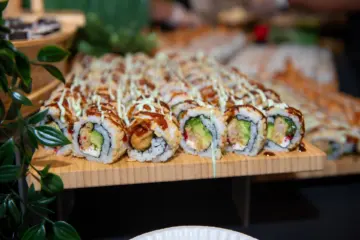 Sushi replacement for Common Pantry's 15th Annual "I Am Your Neighbor" Party, October 2nd