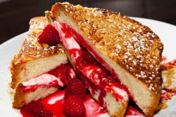 Kanela Stuffed Raspberry French Toast for Valentine's Day Outings for the Low Key Couple