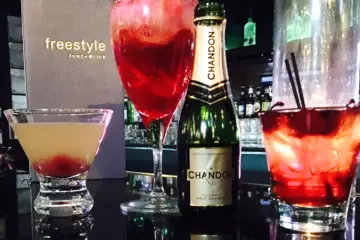 freestyle drinks for Valentine's Day at freestyle food + drink