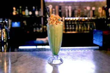 shamrockshakeEDIT for St. Patrick's Day Shamrock Shake at 25 Degrees