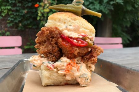 Honey Butter Fried Chicken + Bang Bang Pie Clucker Collaboration