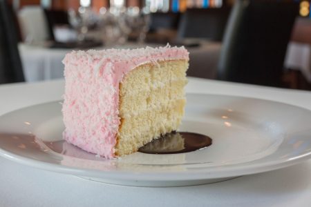 Ocean Prime Chicago Turns Signature Coconut Cake Pink to Benefit Gilda's Club Chicago