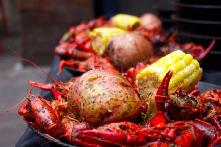 Spring Crawfish Boil at Frontier 