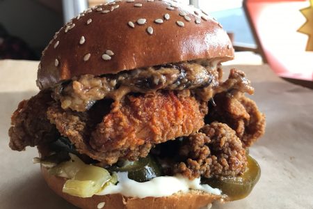 Honey Butter Fried Chicken and Jason Vincent Launch Giardiniera Giant Clucker Collab