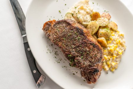 Special New York Strip Dinner at III Forks