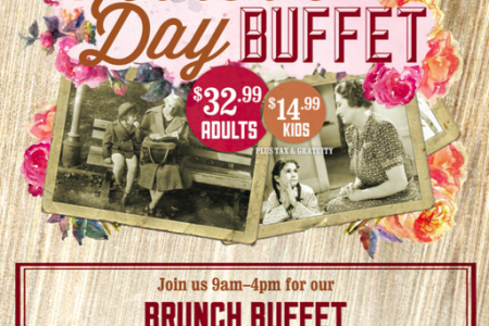 Celebrate Mother’s Day with a BBQ Brunch Buffet at Rack House