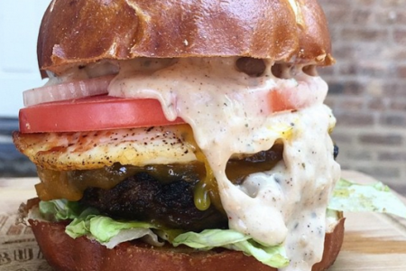 Build-Your-Own Burger at Butcher and the Burger