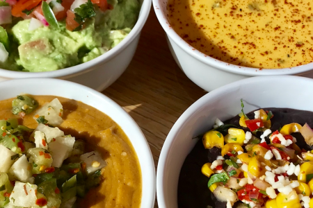 "Final Four" Fiesta Dips at Cantina Laredo