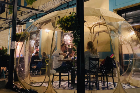 Le Sud Unveils New Heated Dining Domes