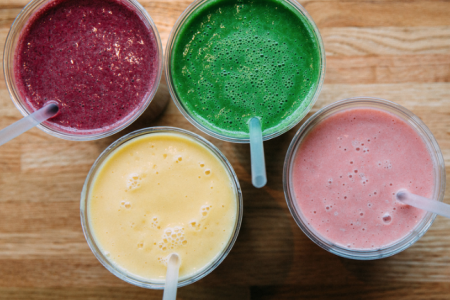 Start Your Day with a Smoothie at M Burger