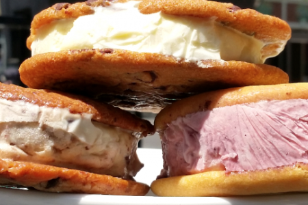 New Ice Cream Sandwiches at Jerry's