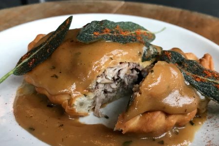 Limited Time Thanksgiving Leftover Empanada at La Sirena Clandestina