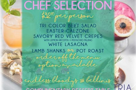 Celebrate Easter Brunch at Tria