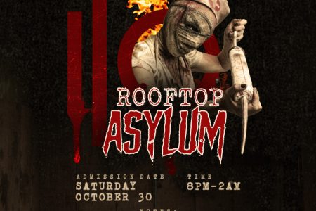 I|O Godfrey Hosts Rooftop Asylum Halloween Party