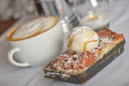 Steak 48 Image001 for Steak 48's Brioche Chocolate Chip Bread Pudding Supports American Heart Association