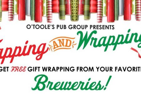 "Tapping and Wrapping" Event at Timothy O'Toole's Pub